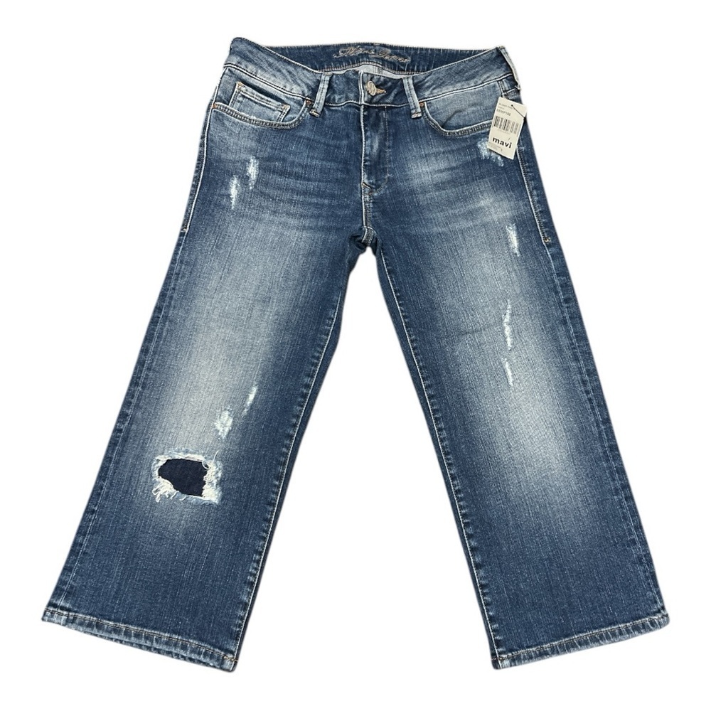 Mavi’s “New Fit” Women's Distressed Blue Jeans size 27”, NWT